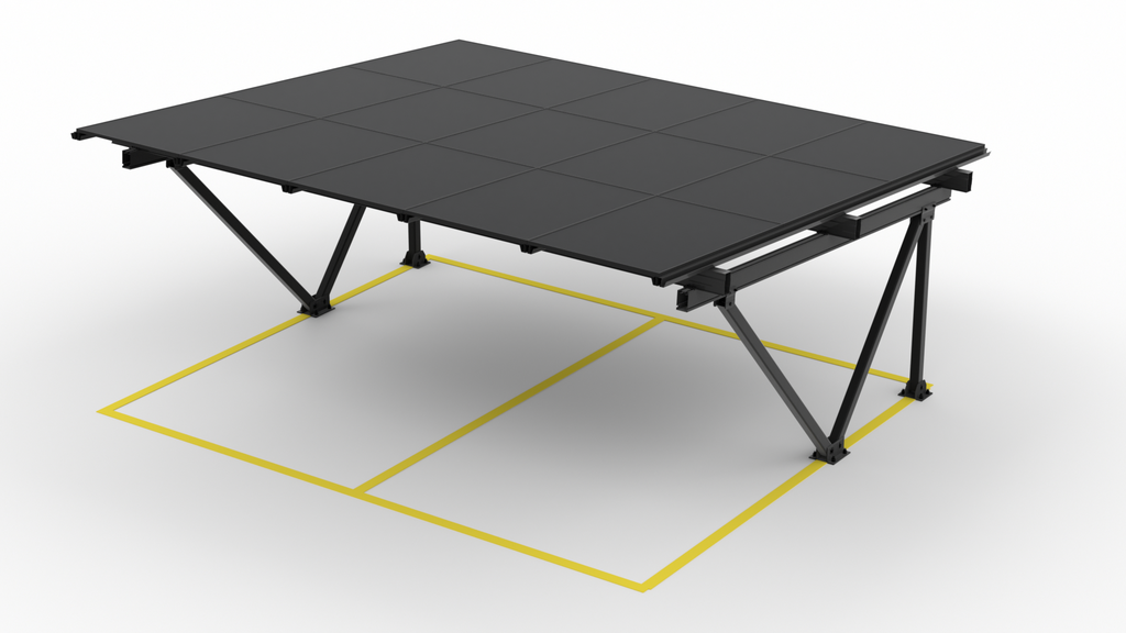 FR kit auvent photovoltaïque 2 voitures