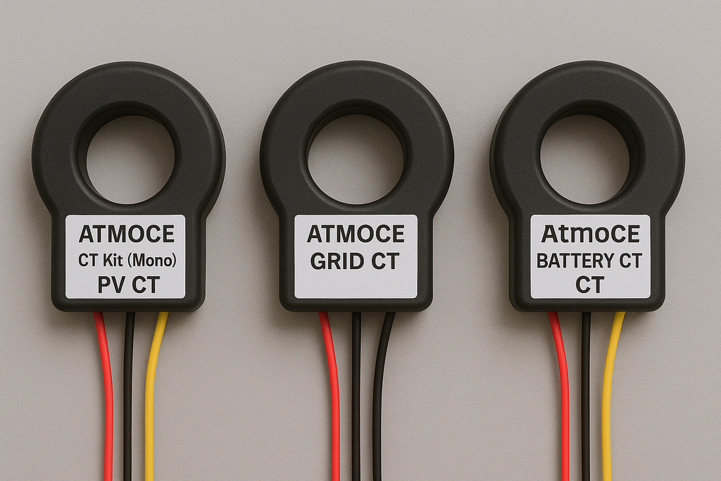 Atmoce CT kit (mono) - PV CT, grid CT, battery CT