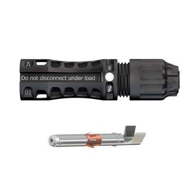 [P&P1338] Conector compatible MC4 EVO 2 Macho - Macho de acoplamiento (-)