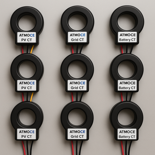 [P&P4253] Atmoce CT kit (3-phase) - PV CT, grid CT, battery CT